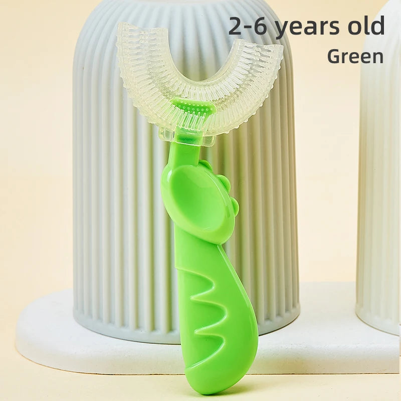 Children’s 360° U-Shaped Silicone Toothbrush