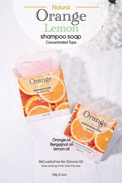 Natural Solid Shampoo Bar for Cleaning
