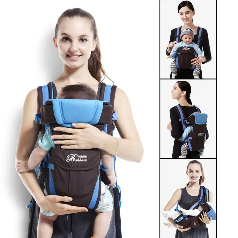 Ergonomic 4-in-1 Baby Carrier