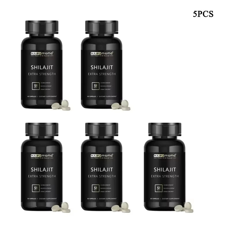 Organic Shilajit Men Energy Capsules