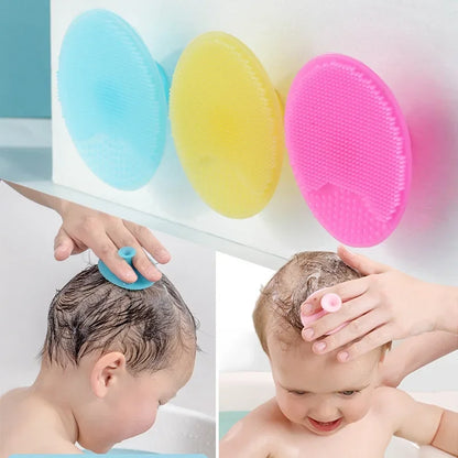 Soft Silicone Shampoo Brush for Baby