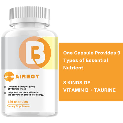 Vitamin B Complex for Energy & Immunity