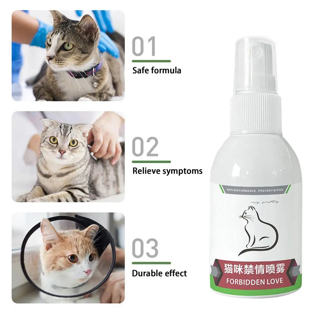 Natural Cat Calming Pheromone Spray