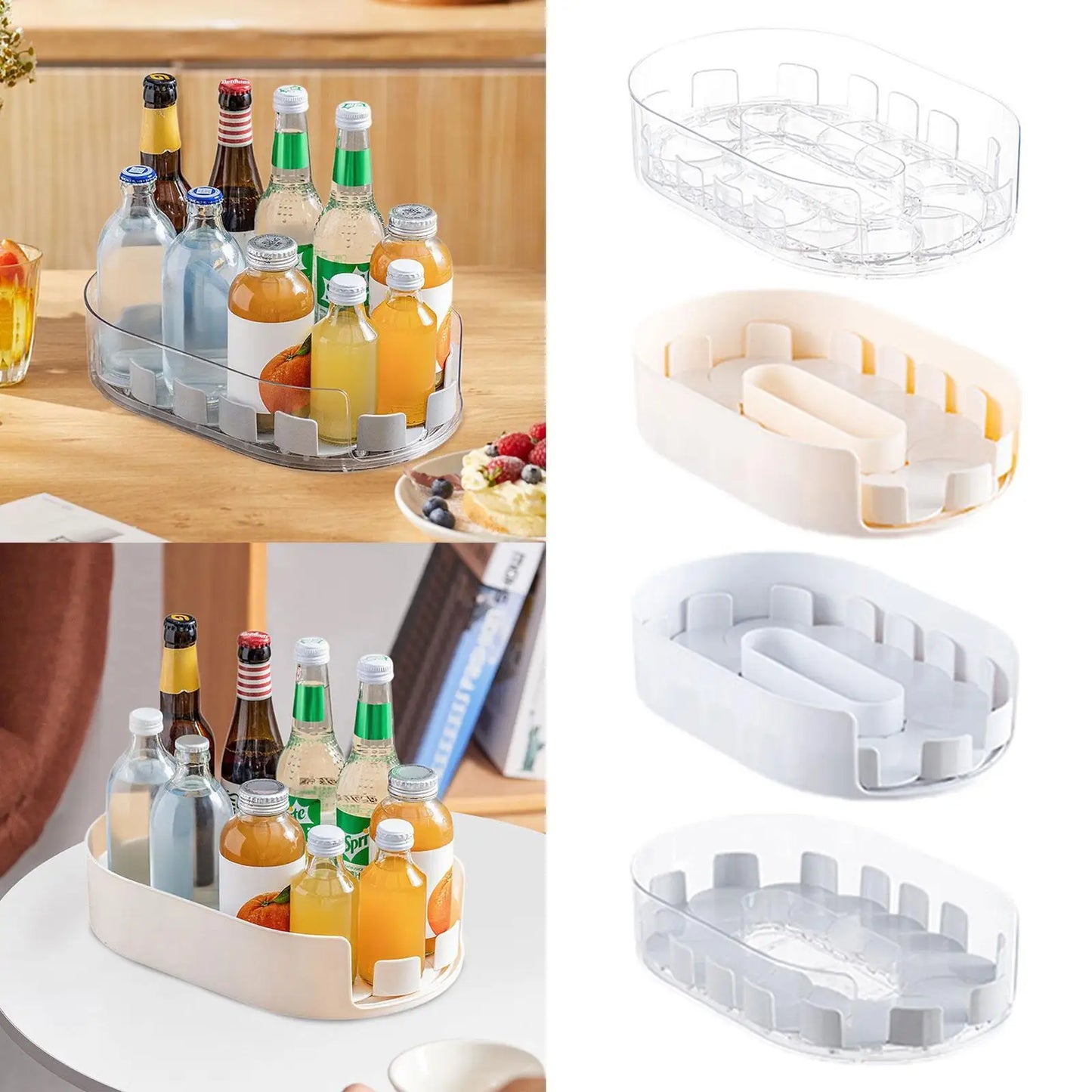 Refrigerator Condiment Storage Tray