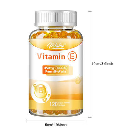 Vitamin E Capsules for Anti-Aging Support