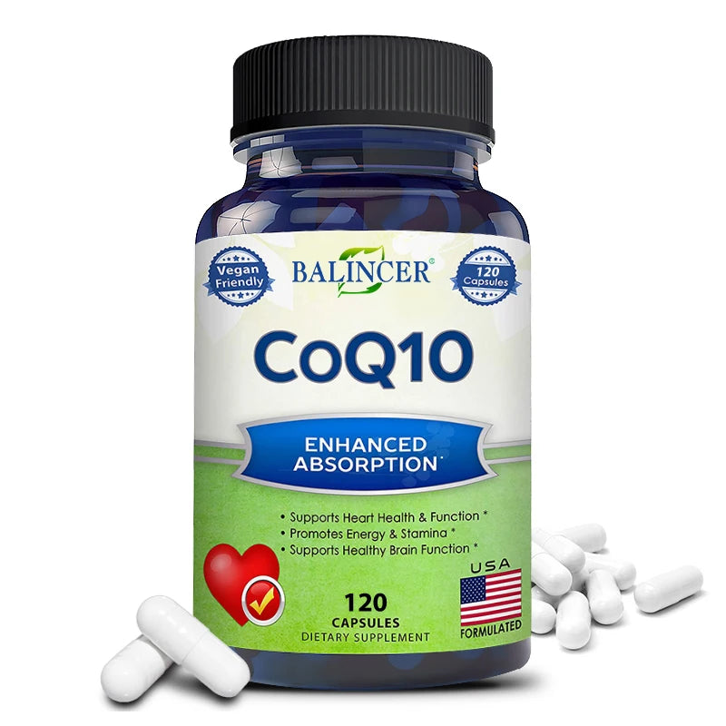 Organic CoQ10 Heart Health Capsules