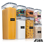 7-Piece Airtight Kitchen Storage Container Set