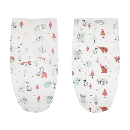 Newborn Baby Sleeping Bag with Cartoon Elephant