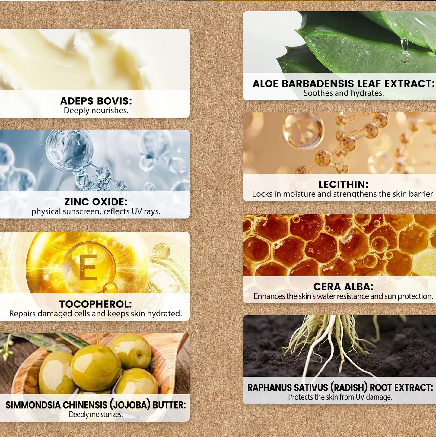 Grass-Fed Beef Tallow Waterproof Sunscreen