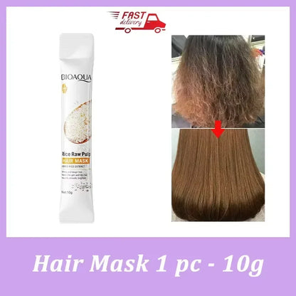 Natural Rice Keratin Hair Repair Mask
