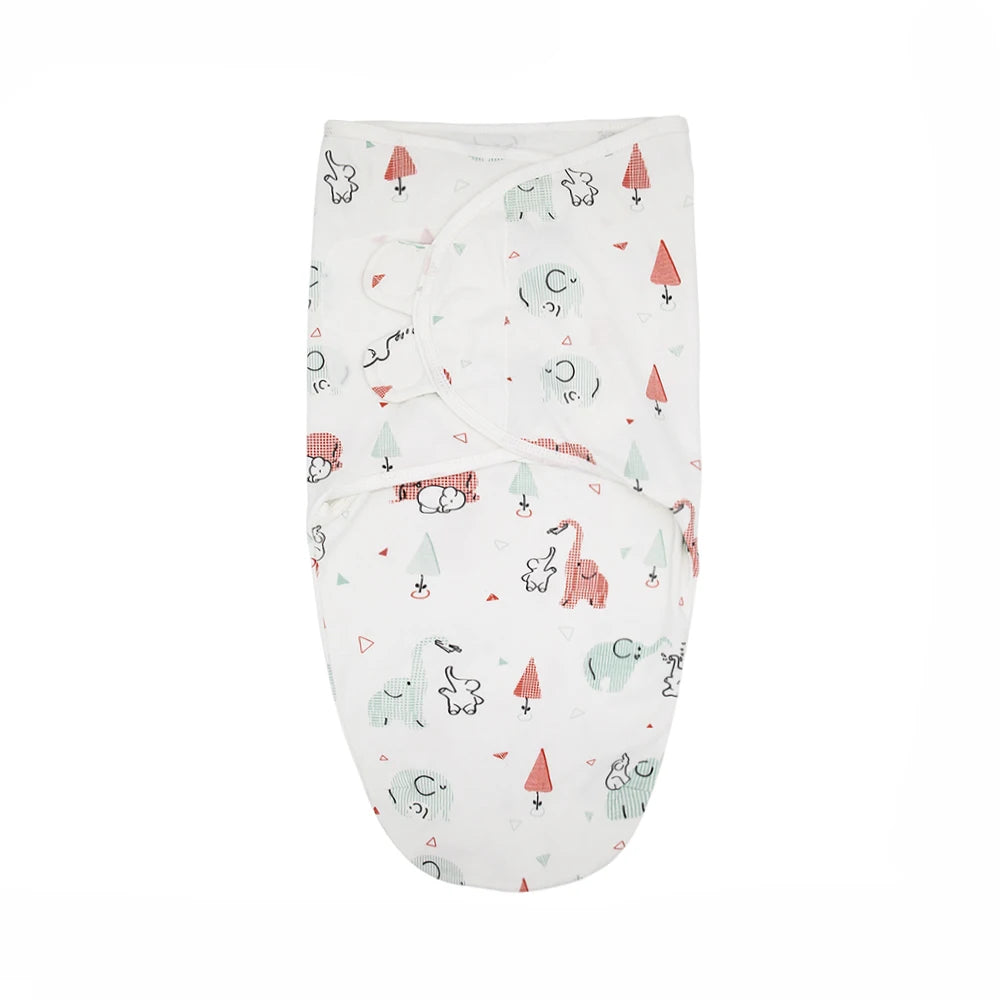 Newborn Baby Sleeping Bag with Cartoon Elephant