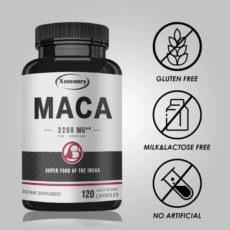 Organic Maca Stamina Support Supplement