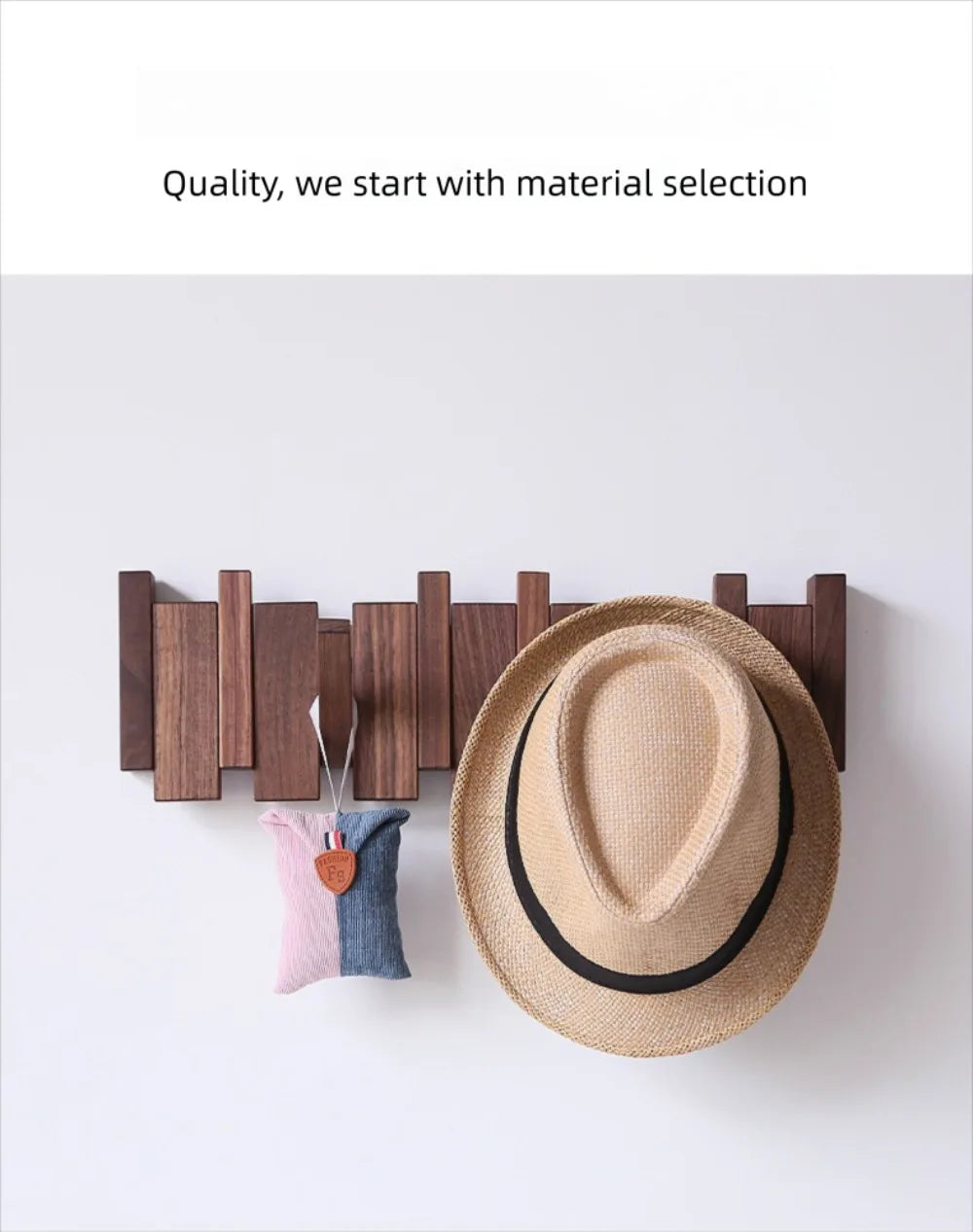 Piano Key Hook Organizer