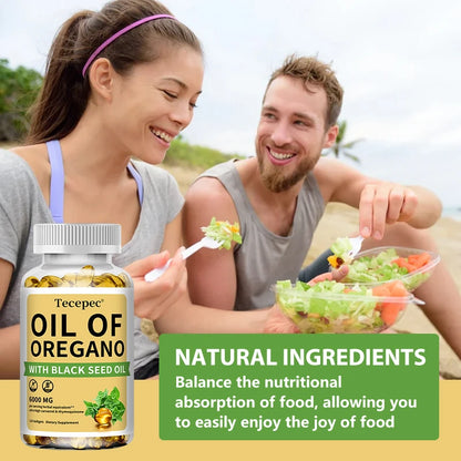 Oregano Black Seed Health Supplement