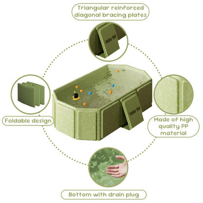 Baby Bathtub with Drain