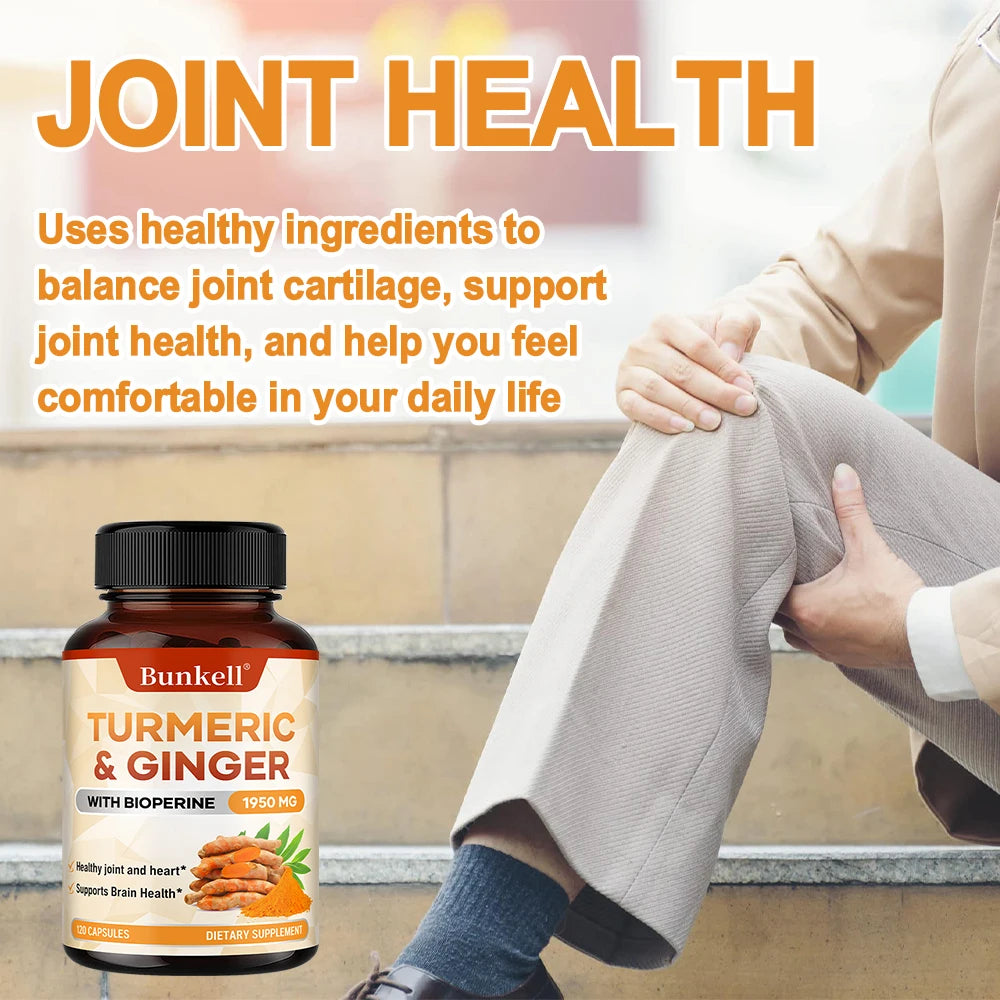 Organic Turmeric Ginger Health Capsules