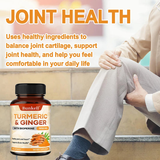 Organic Turmeric Ginger Health Capsules