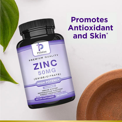Zinc Immune Energy Support Capsules