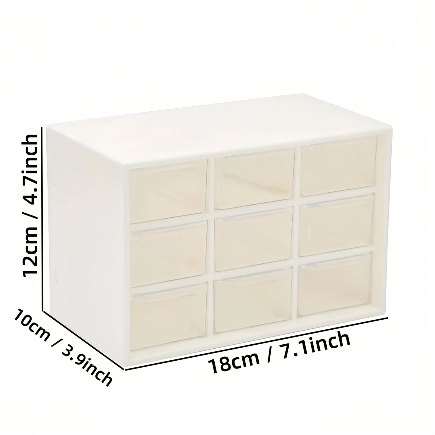 9 Drawer Storage Organizer Unit