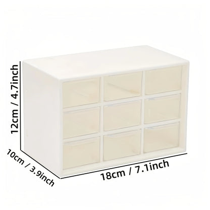 9 Drawer Storage Organizer Unit
