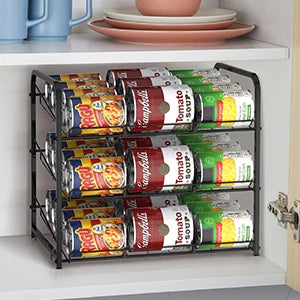 Stackable Can Storage Organizer Rack