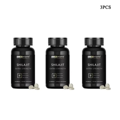 Organic Shilajit Men Energy Capsules