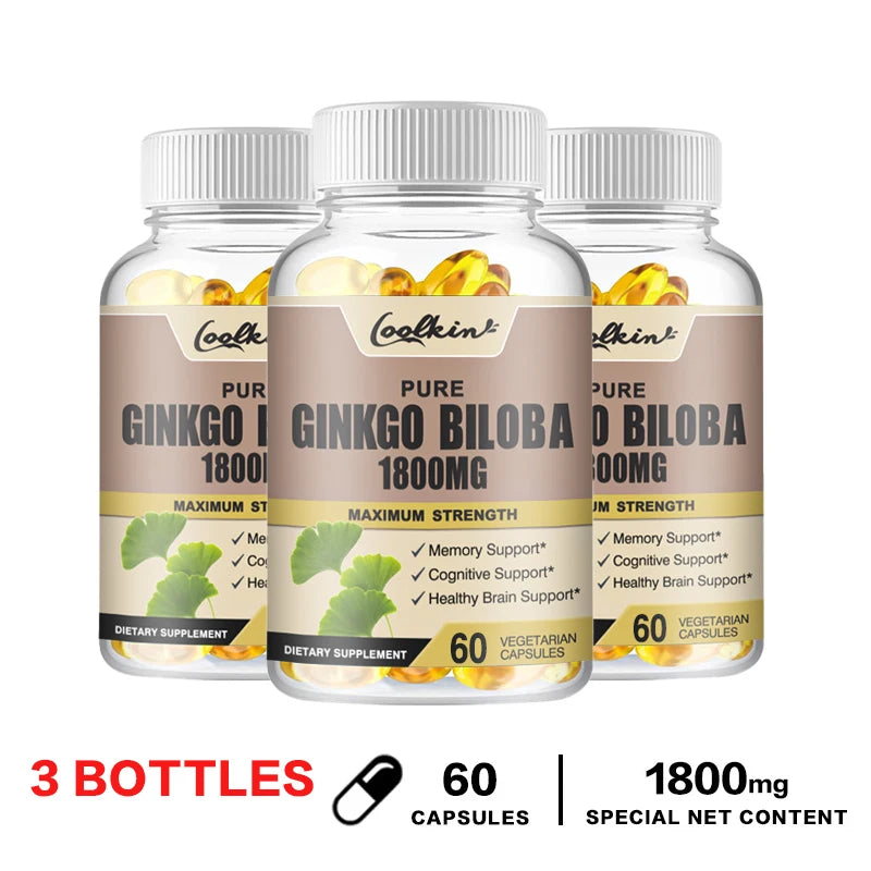 Organic Ginkgo Leaf Brain Supplement