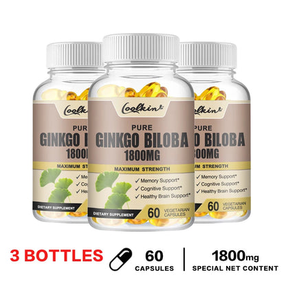 Organic Ginkgo Leaf Brain Supplement