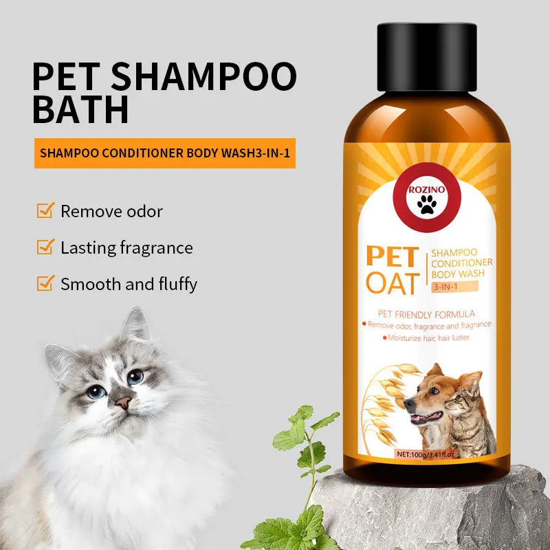 Natural Moisturizing Pet Shampoo for Cats Dogs