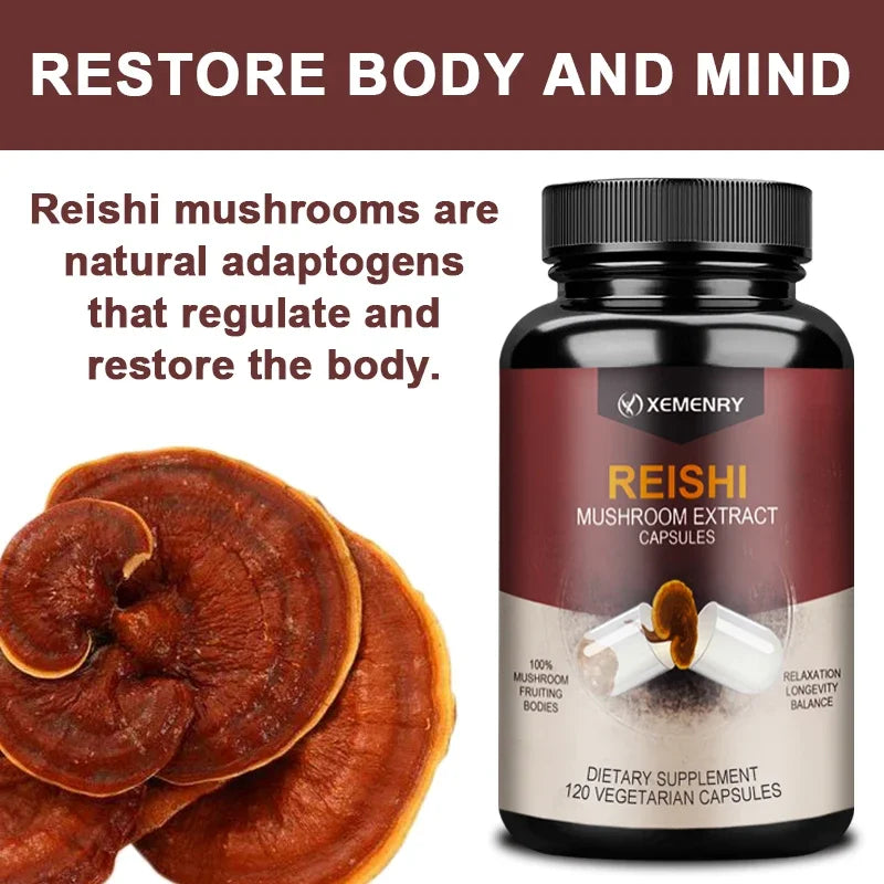 Reishi Mushroom Heart Brain Capsules