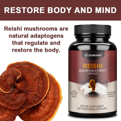 Reishi Mushroom Heart Brain Capsules