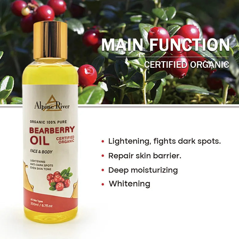 Organic Vitamin C Arbutin Body Massage Oil