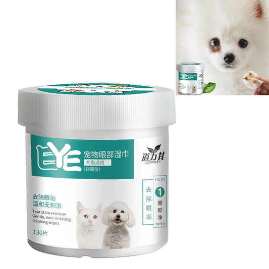 Natural Pet Eye Cleaning Wipes