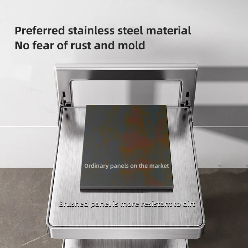 Adjustable Stainless Steel Pot Rack Organizer