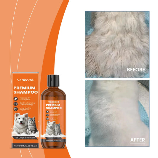 Natural Pet Shampoo for Healthy Coat