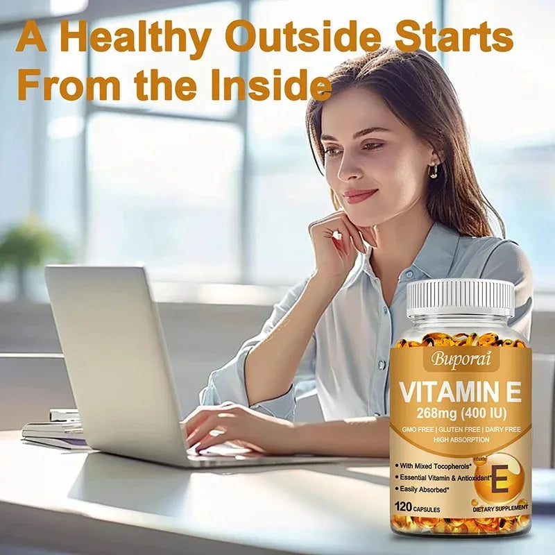 Natural Antioxidant Vitamin E 268mg Formula