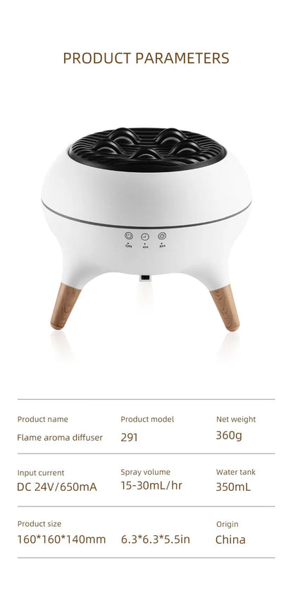 50ML Gradient Color Humidifier Dynamic Essential Oil Diffuser