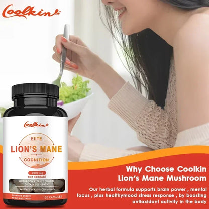 Organic Lion’s Mane Mushroom Capsules