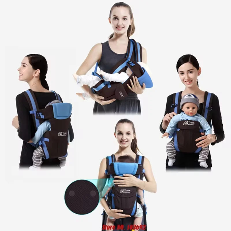 Ergonomic 4-in-1 Baby Carrier