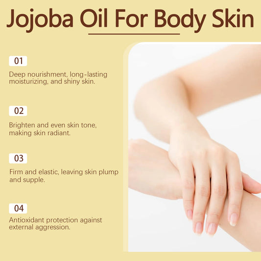 Jojoba Essential Oil Body Massage Relaxing and Hydrating