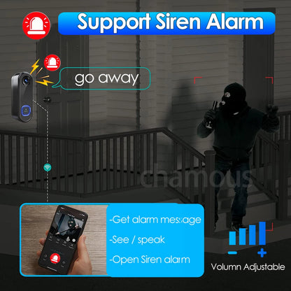 Wireless Outdoor Doorbell Camera