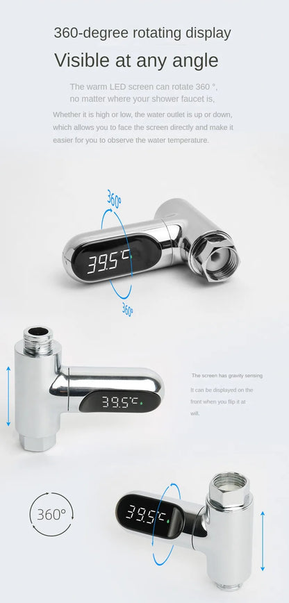 Self-Powered Water Temperature Meter