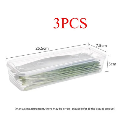Clear Plastic Storage Container Set