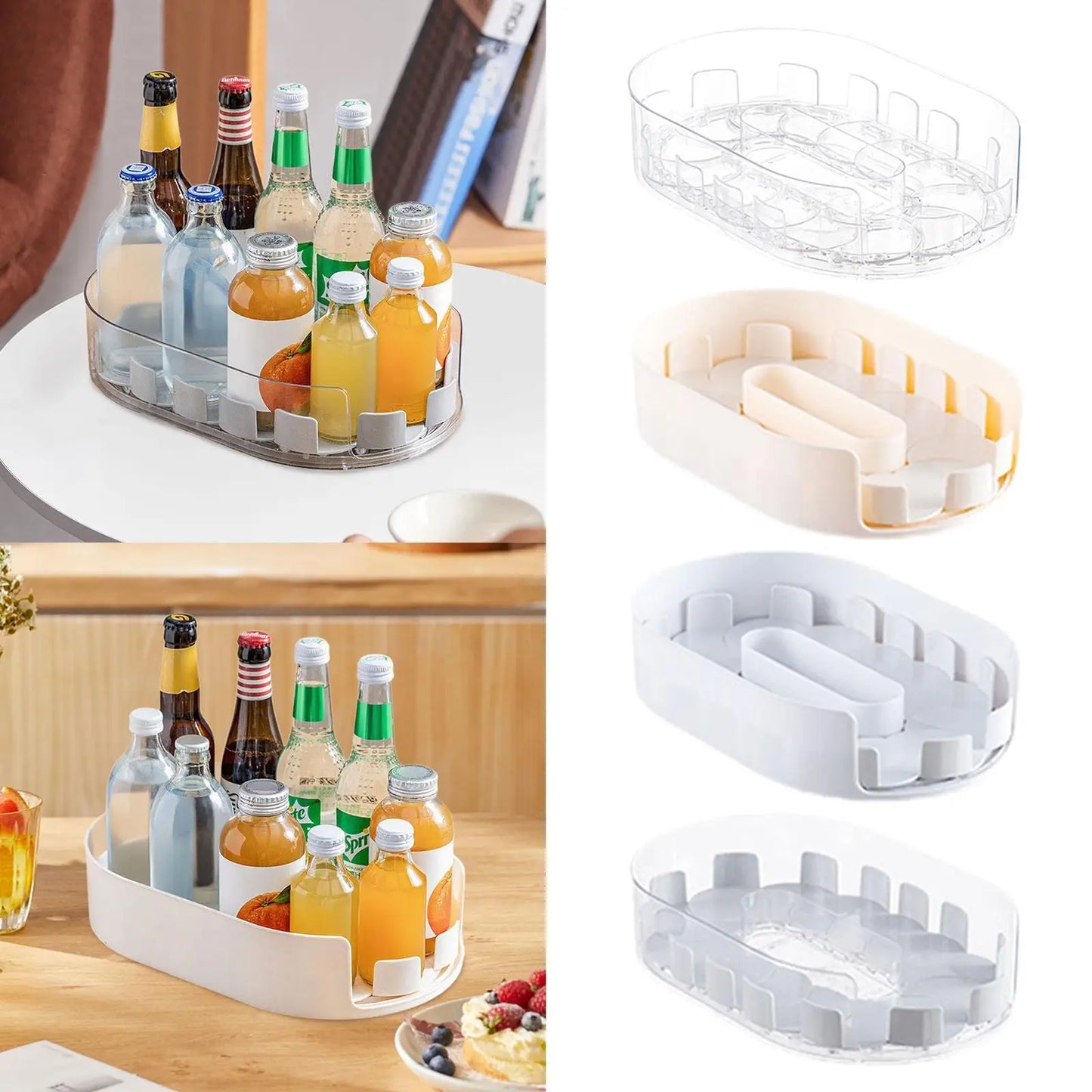 Refrigerator Condiment Storage Tray
