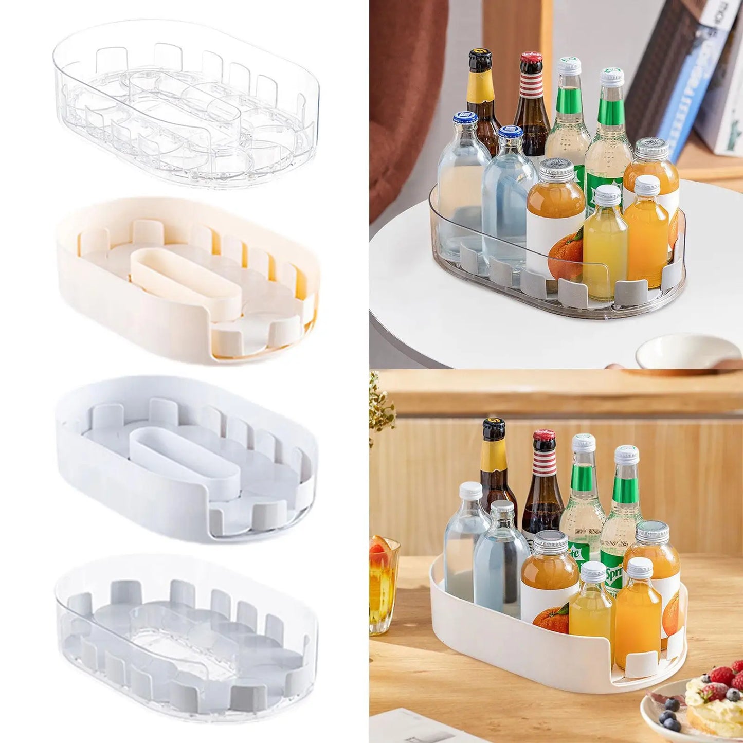Refrigerator Condiment Storage Tray