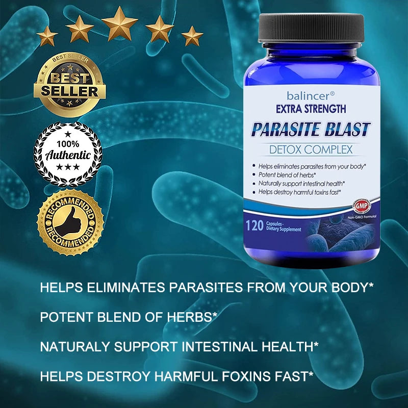 Natural Parasite Blast Detox Supplement