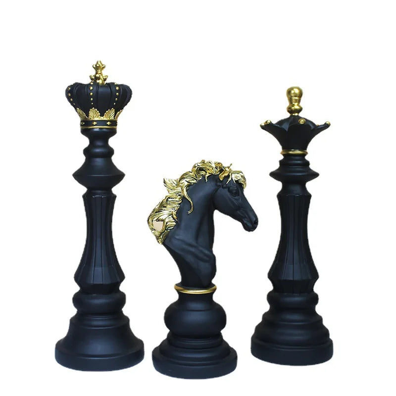Royal Resin Chess Decor