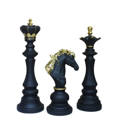 Royal Resin Chess Decor