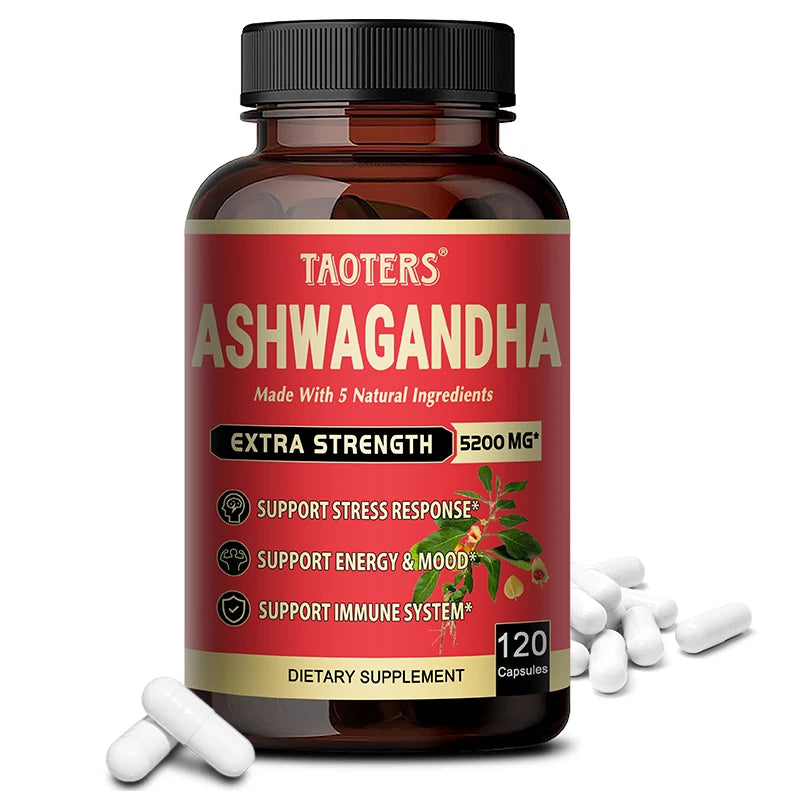 Ashwagandha Turmeric Energy Support Capsules