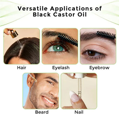 Black Castor Oil Natural Growth Treatment